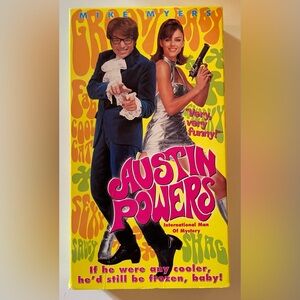 Austin Powers International Man Of Mystery VHS Comedy Movie VHS MOVIE